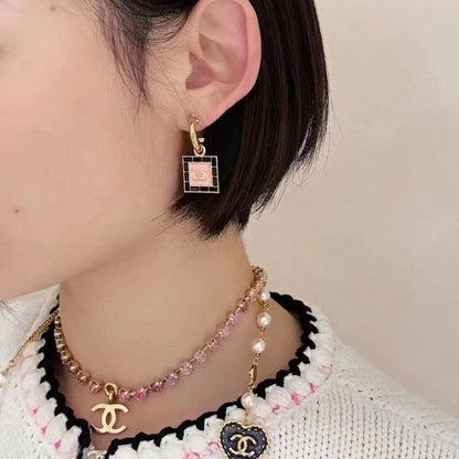 CC Pink Crystal Necklace