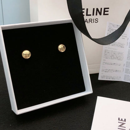 CE Gold Earrings