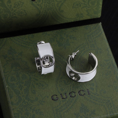 GG Color Enamel Earrings