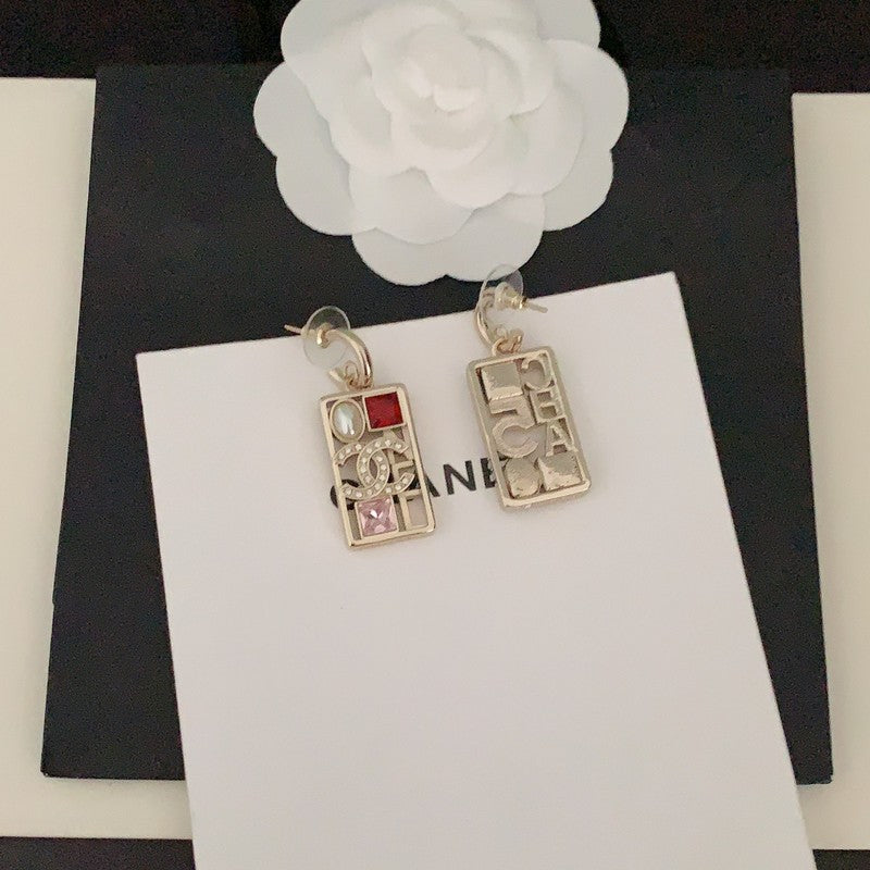 CC Color Crystal No.5 Earrings