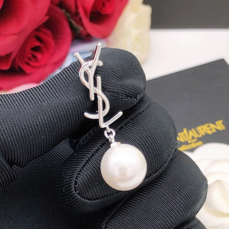 Saint Pearl Drop Earrings
