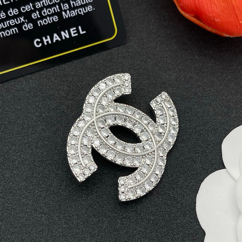 CC Full Diamond Brooch