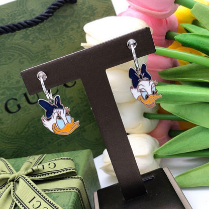GG Donald Duck Earrings