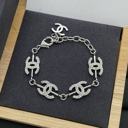 CC Diamond Gold Bracelet