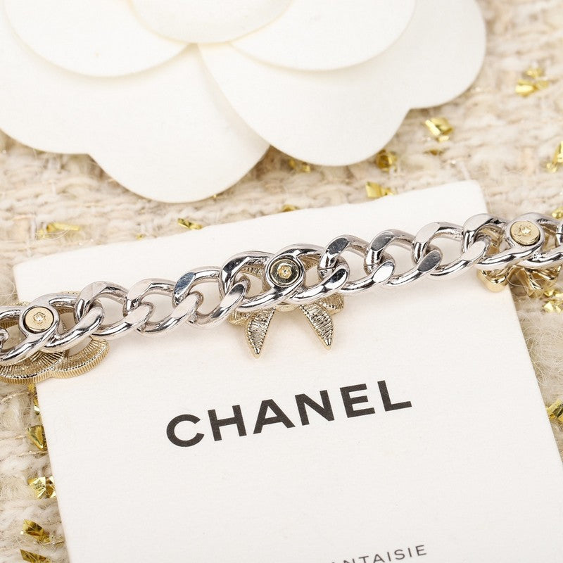 CC Bow Tie Choker Diamond Necklace