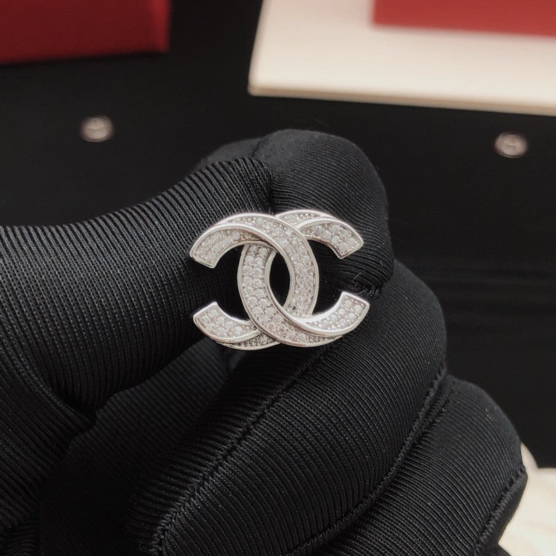 CC Diamond Earrings