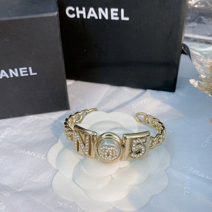 CC N.5 Diamond Cuff Bracelet