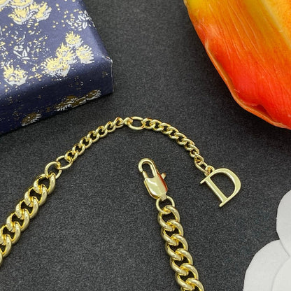 CD Petit Diamond Chain Bracelet