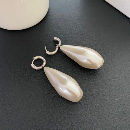 BB Long Pearl Earrings