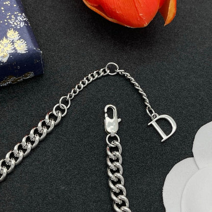 CD Petit Diamond Chain Bracelet