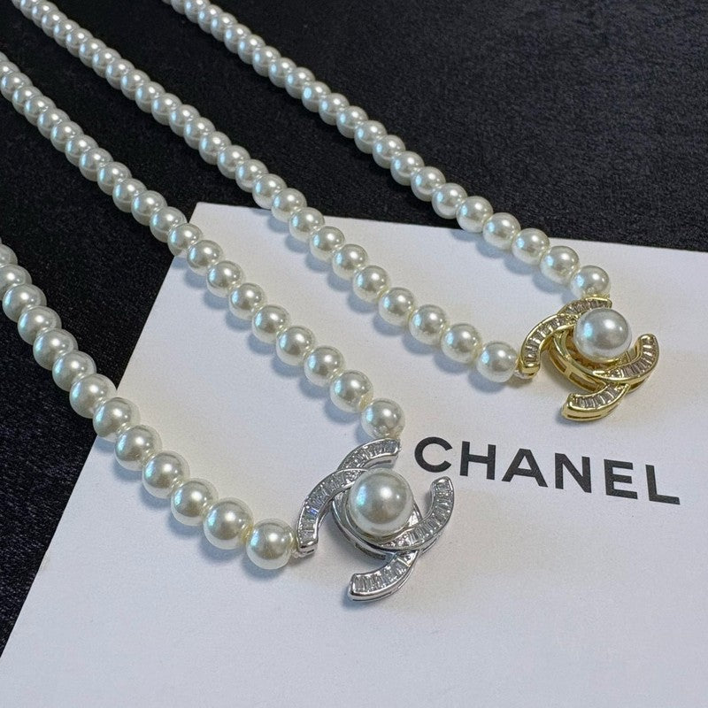 CC Pearl Gold Necklace