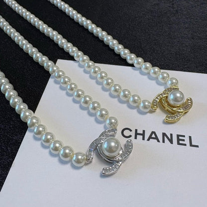 CC Pearl Gold Necklace