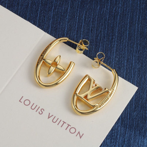Louis Oval Diamond Earrings