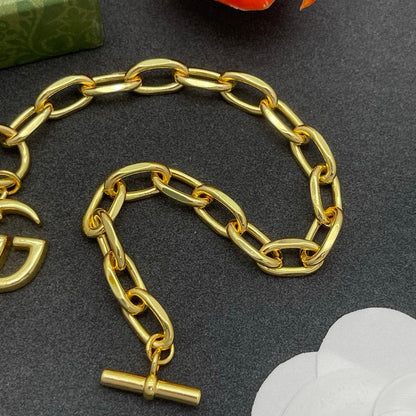 GG Interlocking G Gold Chain Bracelet