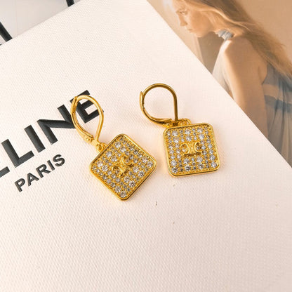 CE Triomphe Diamond Earrings
