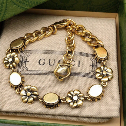GG Interlocking G Color Crystal Bracelet