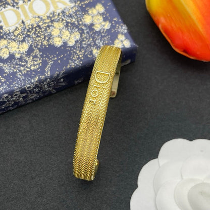 CD Petit Diamond Cuff Bracelet