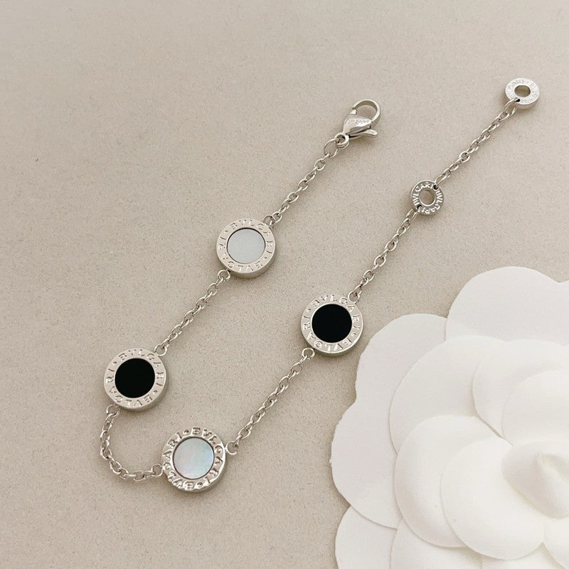 BVLG White Gold Bracelet