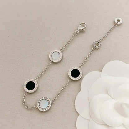 BVLG White Gold Bracelet