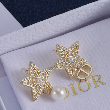 CD Star Diamond Earrings