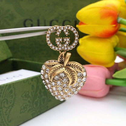 GG Strawberry Diamond Earrings