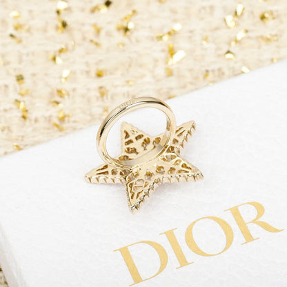 CD Star Diamond Brooch