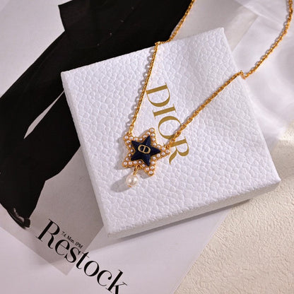 Petit CD Lucky Baroque Necklace