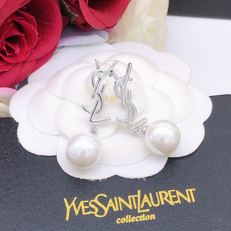 Saint Pearl Drop Earrings