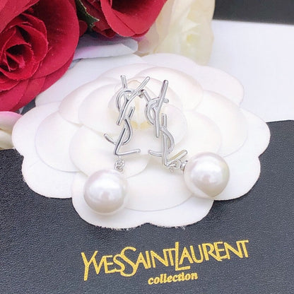 Saint Pearl Drop Earrings