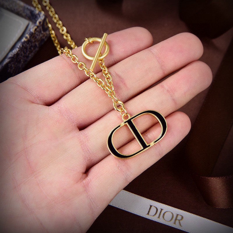 CD Black Gold Necklace