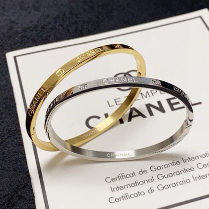 CC Thin Gold Bracelet