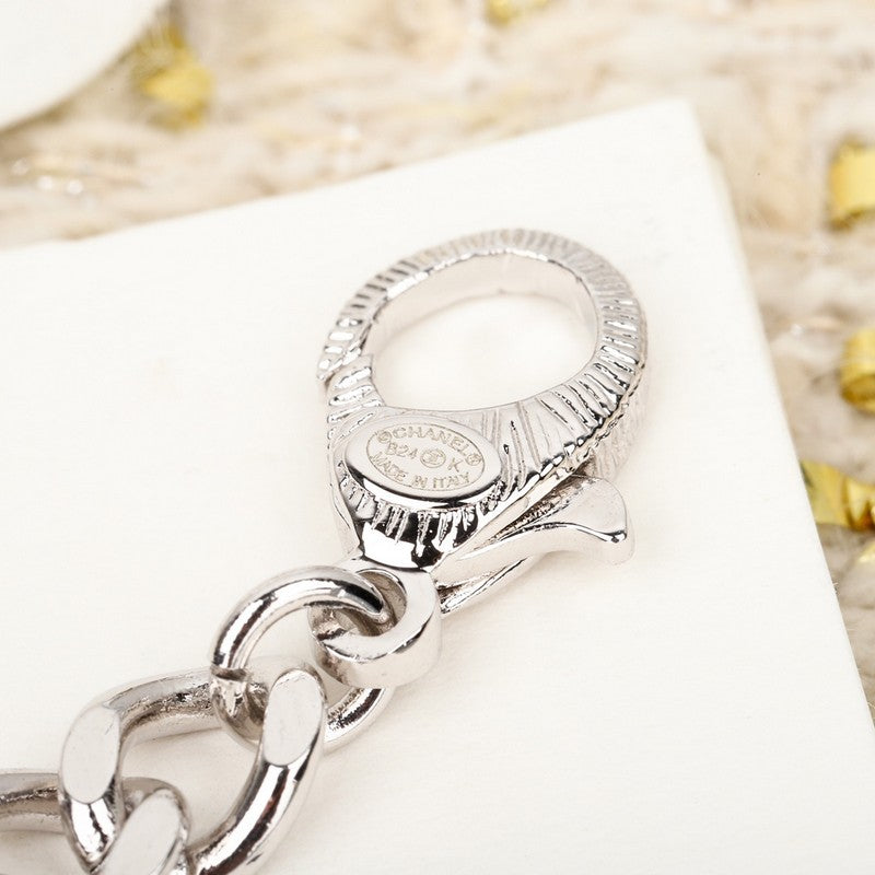 CC Bow Tie Choker Diamond Necklace
