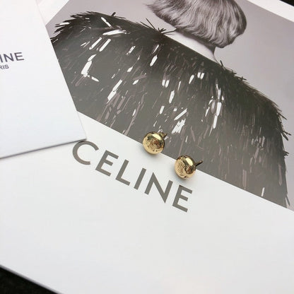 CE Gold Earrings
