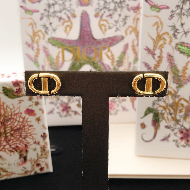 CD Gold Earrings