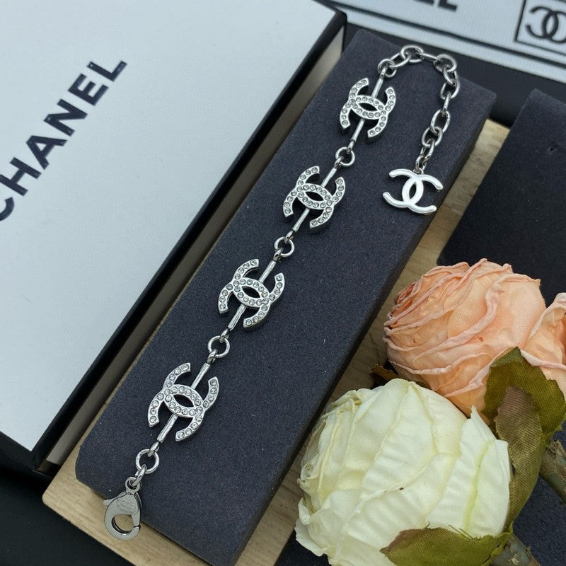 CC Diamond Gold Bracelet