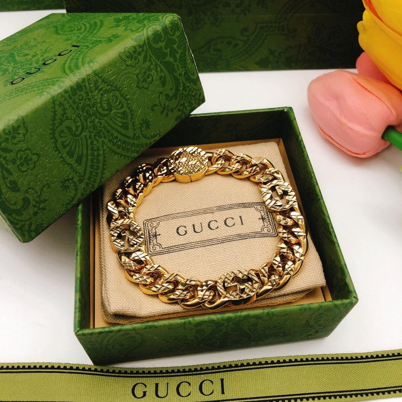 GG Classic Gold Chain Bracelet