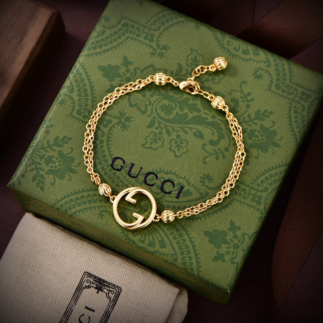 GG Blondie Interlocking G Bracelet