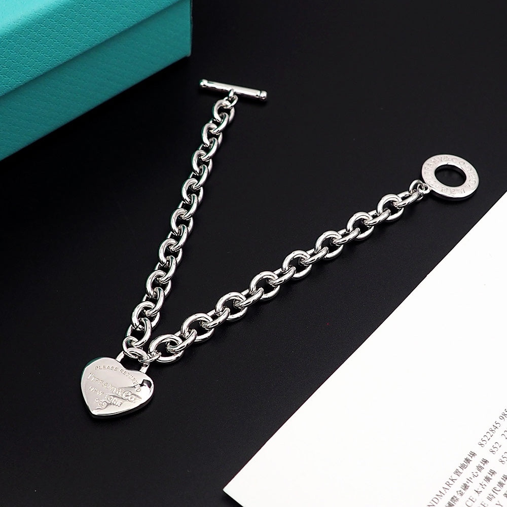 Tiffany Tag Chain Bracelet