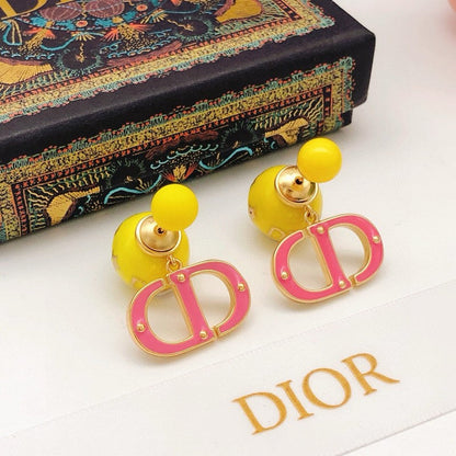 CD Tribales Pink Earrings