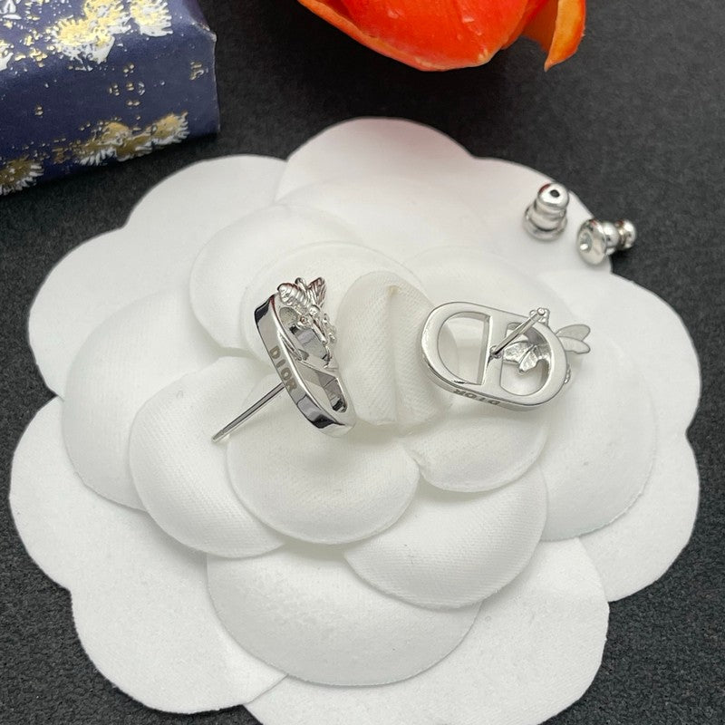 CD Bee Gold Earrings