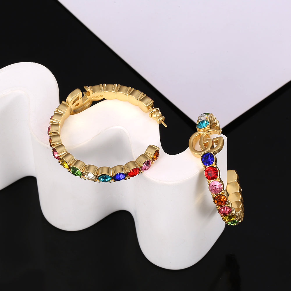 GG Circle Earrings