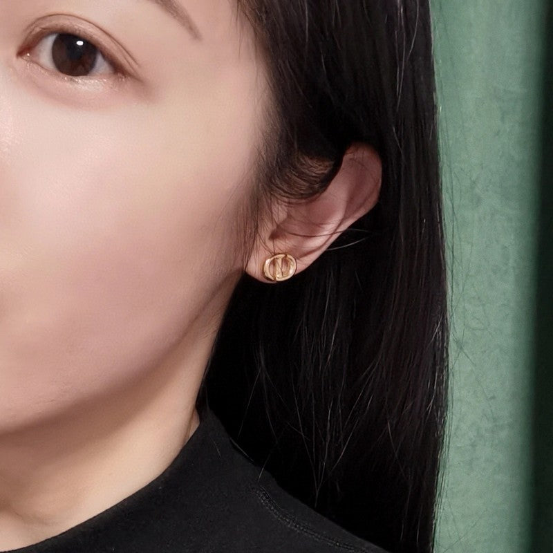 CD Gold Earrings