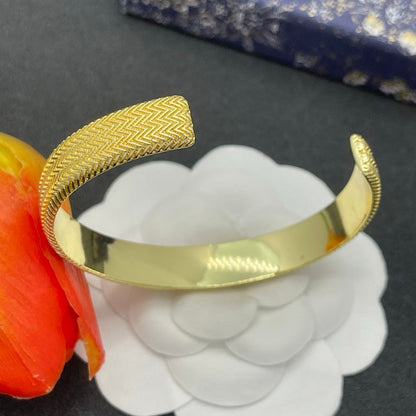 CD Petit Diamond Cuff Bracelet