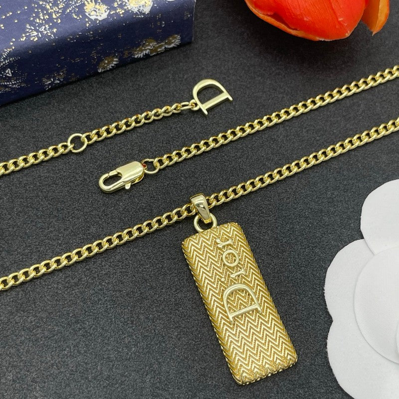 CD Petit Diamond Necklace
