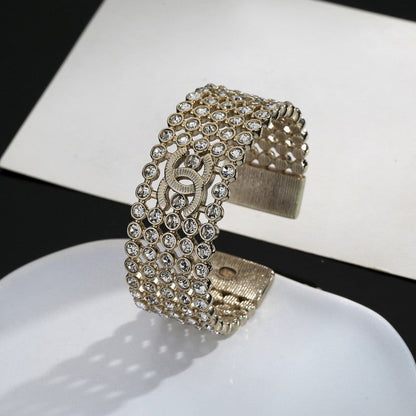 CC Diamond Cuff Bracelet