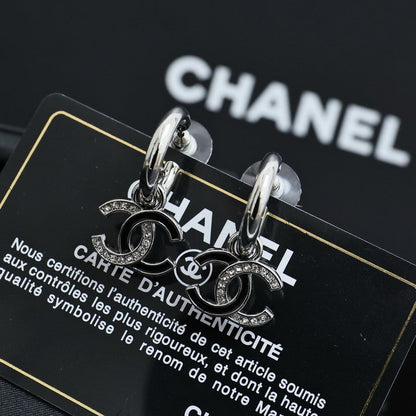 CC 25S Black Gold Diamond Earrings