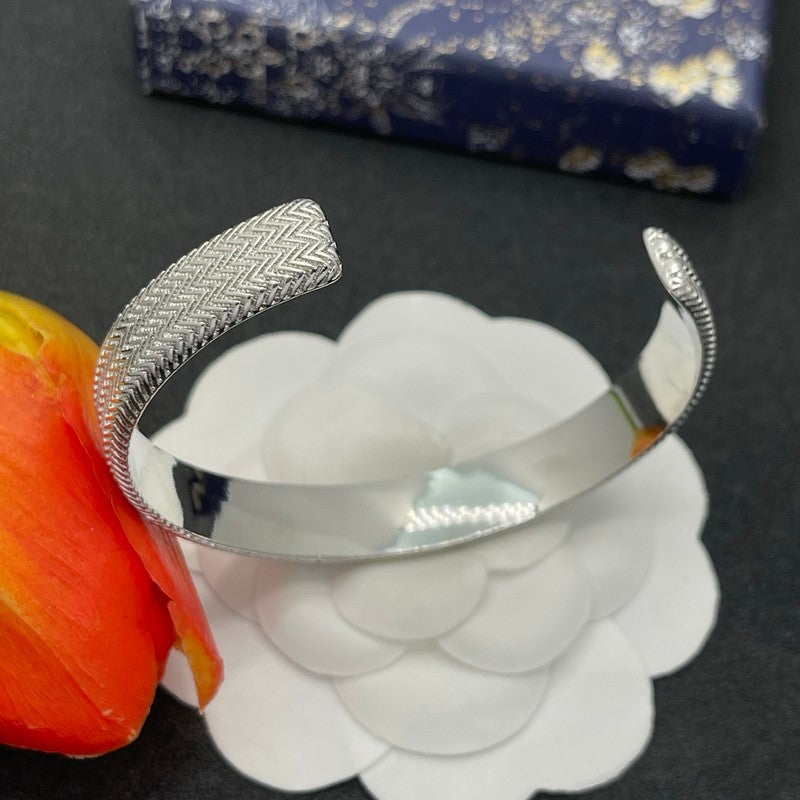 CD Petit Diamond Cuff Bracelet