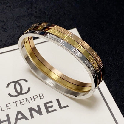 CC Thin Gold Bracelet