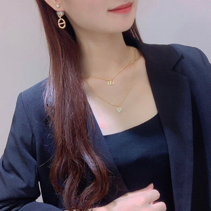 CD Tribales Pearl Drop Earrings