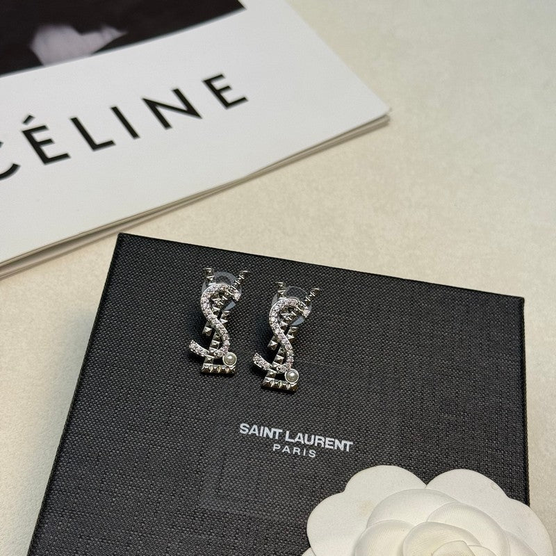 Saint Gold Diamond Earrings